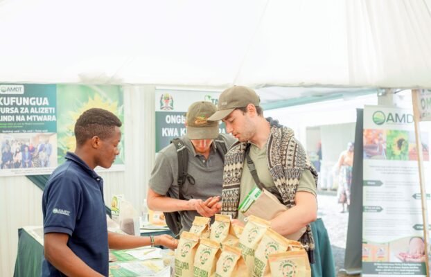AMDT private sector partners and beneficiaries showcased products at Nane Nane Agri Exhibition 2023